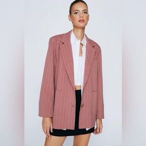 Nasty gal pink blazer
